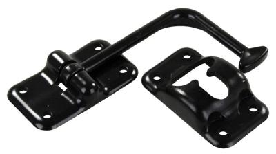 JR Products Black 90 Degree T-Style Door Holder