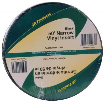 JR Products Black Premium Narrow Vinyl Insert 11261