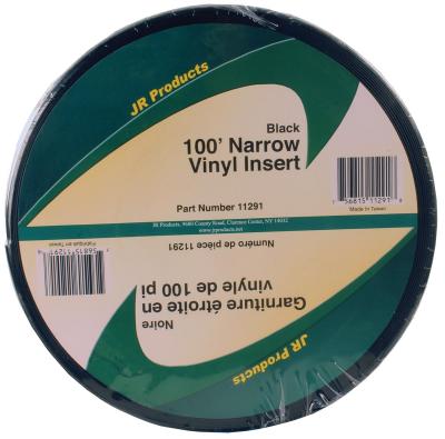 JR Products Black Premium Narrow Vinyl Insert 11291