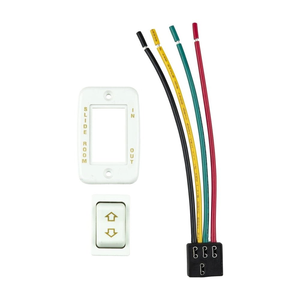 Lippert RV Slide-Out Electric Switch Assembly - White 117461