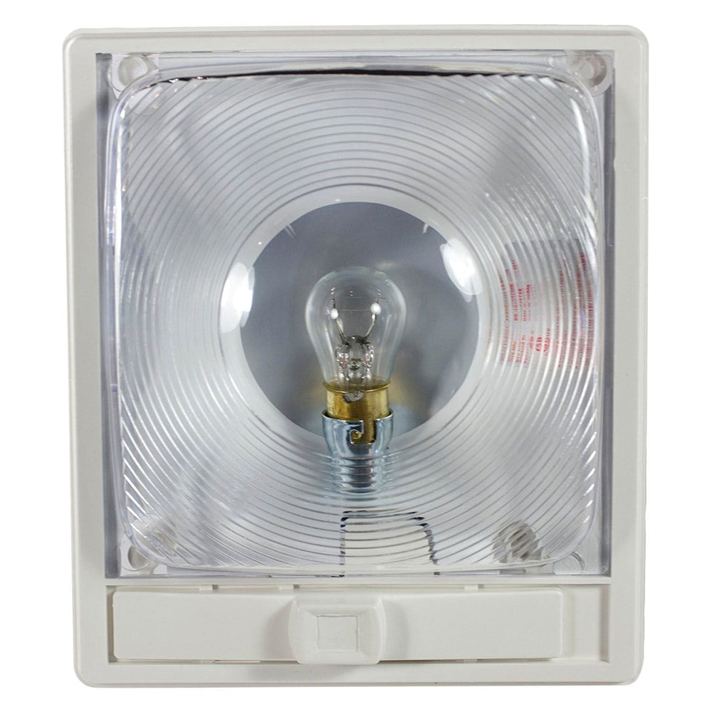 Arcon RV - Dome Light - Clear Lens - Single
