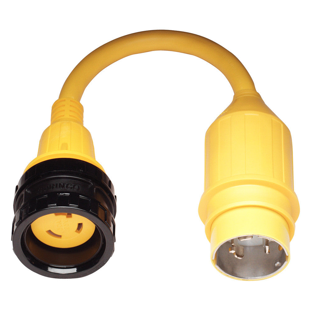 Marinco Pigtail Adapter With A 30A 125V 121A