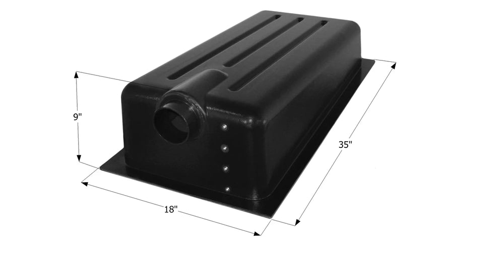 Icon Technologies HT147-ED 35″ x 18″ x 9″ 13-Gallon Holding Tank