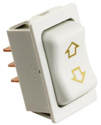 JR Products 12385 RV Slide Out Momentary Switch - White