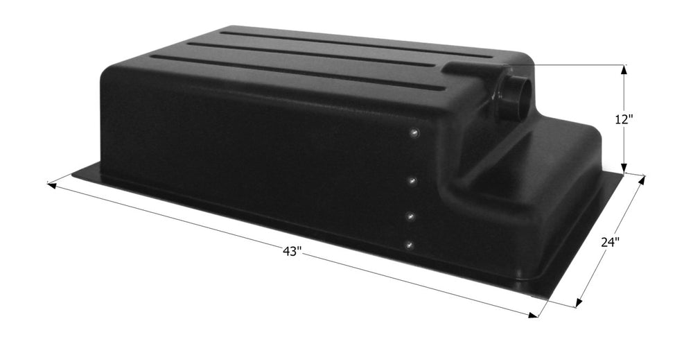 Icon Technologies HT152-RE 43″ x 24″ x 12″ 31-Gallon Holding