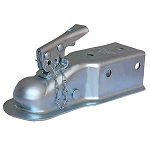 Husky Straight Trailer Coupler, 2", 3" Inside Width, 6000lb