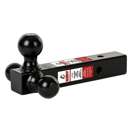 Husky non-adjustable Class III/IV triple tow ball mount