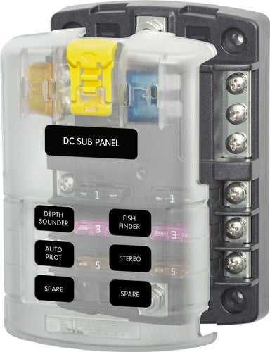 Blue Sea Systems Push Button Reset Only Circuit Breaker Boot - Clear