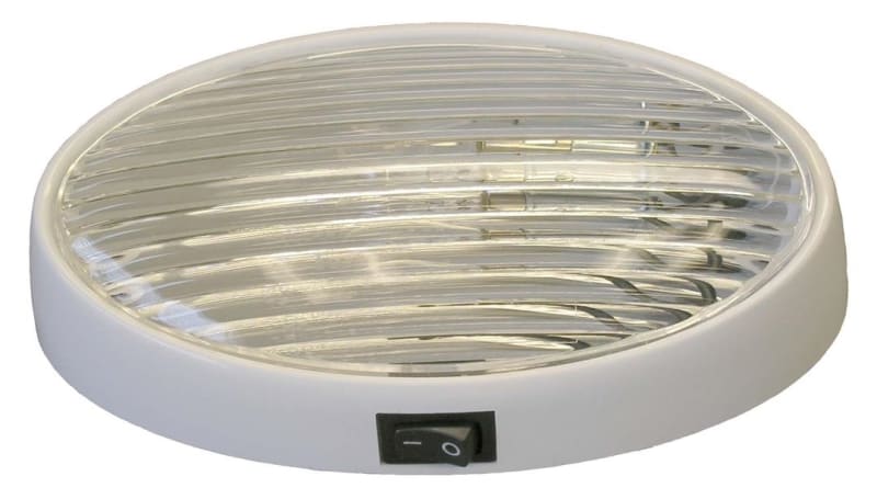 Lasalle Bris oval porch light with switch