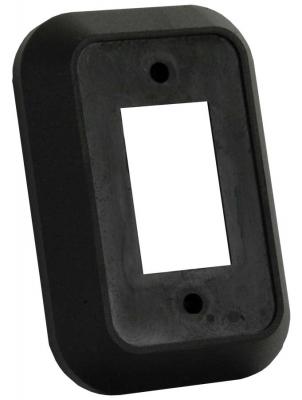 JR Products Single Switch Wall Spacer - Black