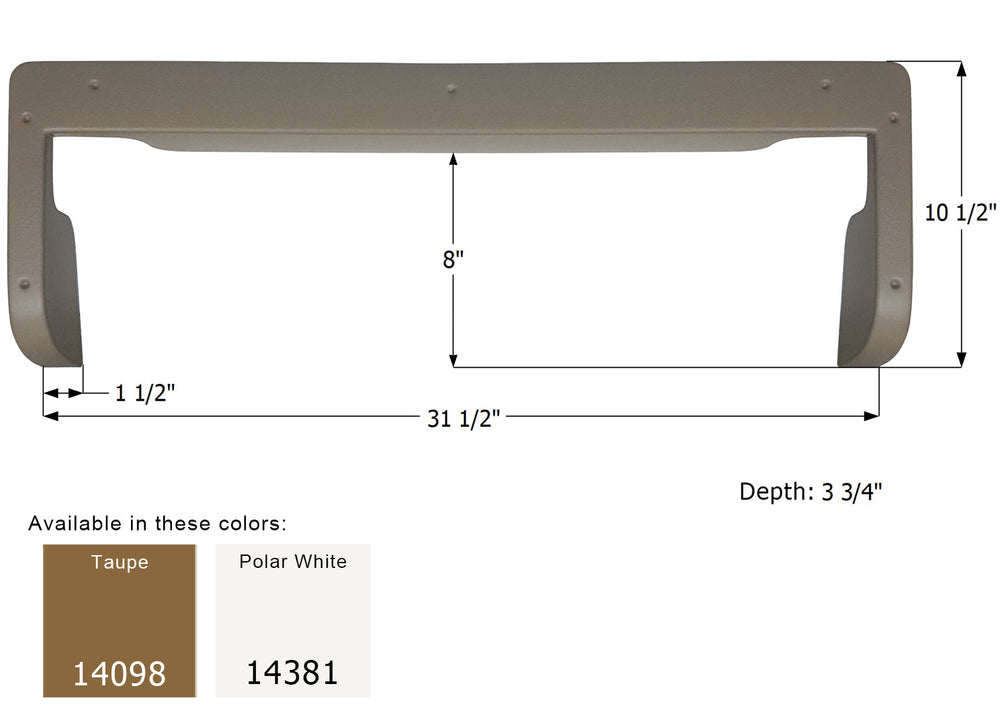 Icon Technologies Fits Cougar & Other Keystone RV Brands RV Step Trim
