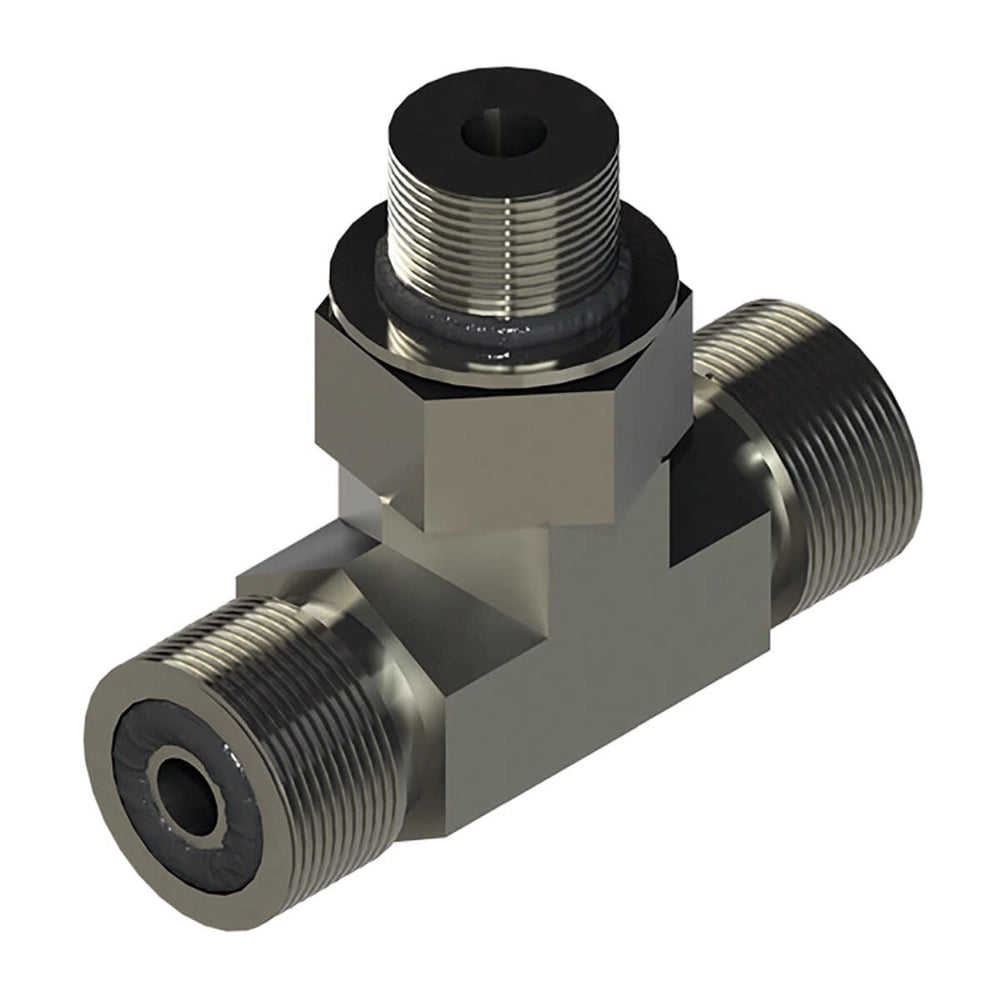 Lippert 1/4" Hydraulic Fitting - Branch Tee (FS6803-04-04-04)