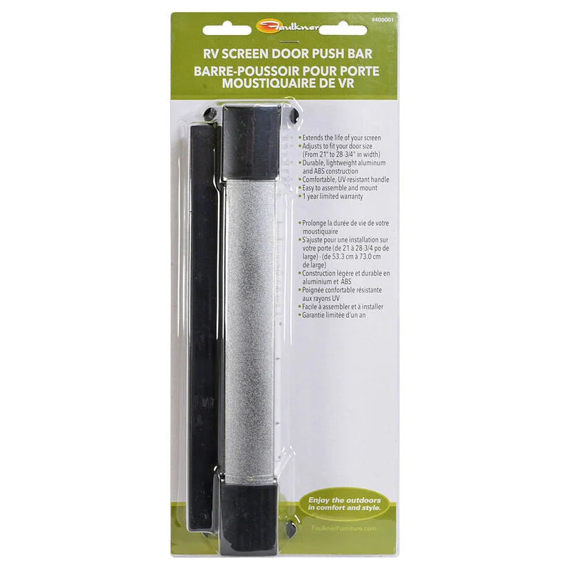 Faulkner RV Screen Door Push Bar - 21" - 28-3/4"