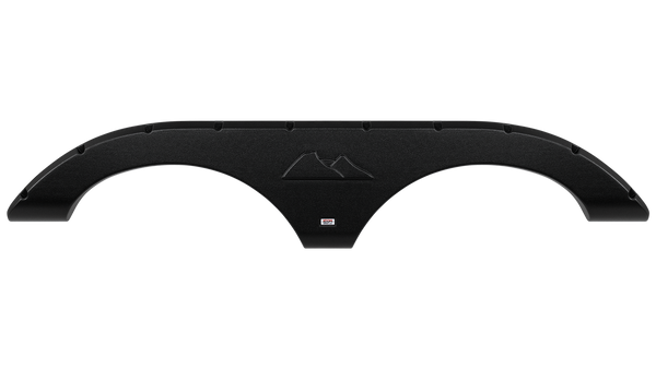 ICON 14751 Fender Skirt, Tandem, Keystone, FS2293, Black