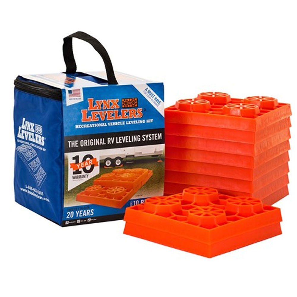 Tri-lynx Levelers 10 Pack - RV Leveling Blocks
