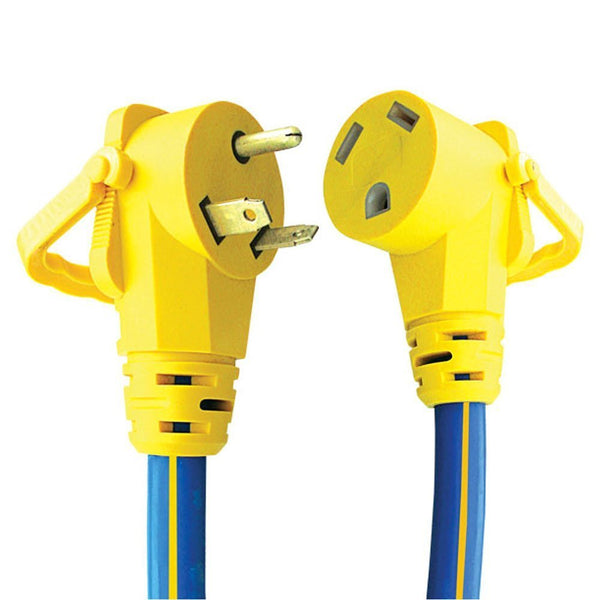 3 Prong 30 AMP 50′ Ext. Cord w/EZEEGRIP Handles