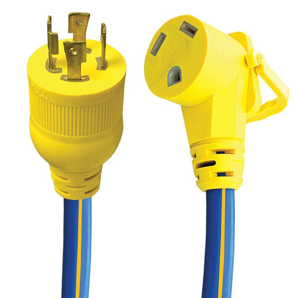 4 Prong 30 AMP 18″ Generator Adapter w/EZEEGRIP Handle