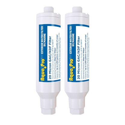 Aqua Pro Water Filter, 2 Pack () Husky Towing Products