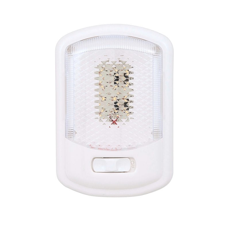 Arcon RV LED Euro-Style Light With Switch - Clear Lens