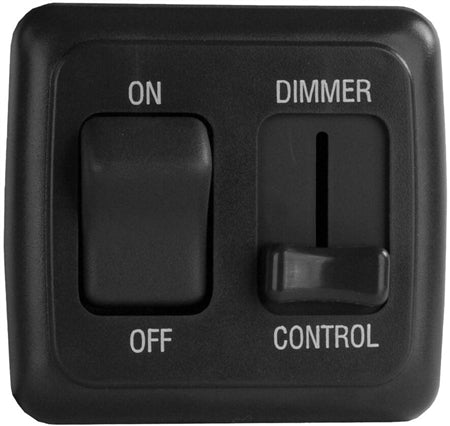 Valterra LED Pulse Wave Dimmer On/Off Switch - Black