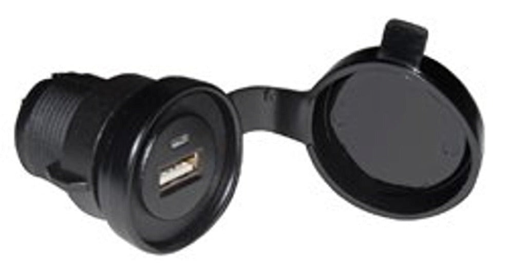 Valterra Black USB Chrgr Kit W/cvr DG61USBVP