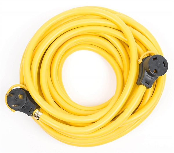 Arcon RV 50' Yellow 30A RV Electrical Extension Cord