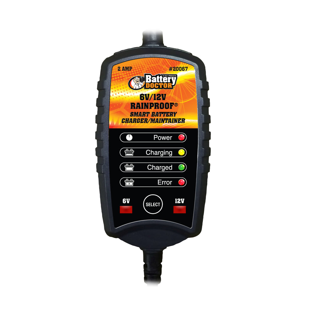 WirthCo Battery Doctor® Rainproof® 6 Volt/ 12 Volt 2 Amp