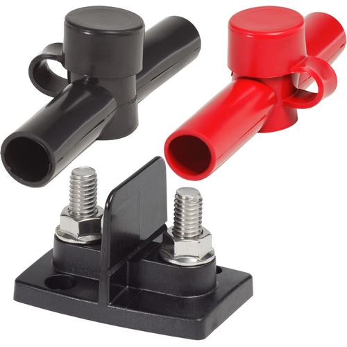 Blue Sea Systems Dual PowerPost - Two 3/8"-16 Studs