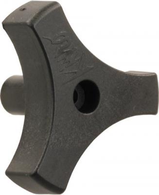 JR Products Tri-Lug Window Knob, black, 9/16 inch