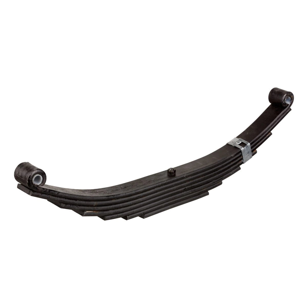 Lippert Trailer Double-Eye Leaf Spring - 4,000-lb. Spring Capacity, 7-Leaf, 1-3/4" Wide x 24-7/8" Long Eye-to-Eye Unloaded