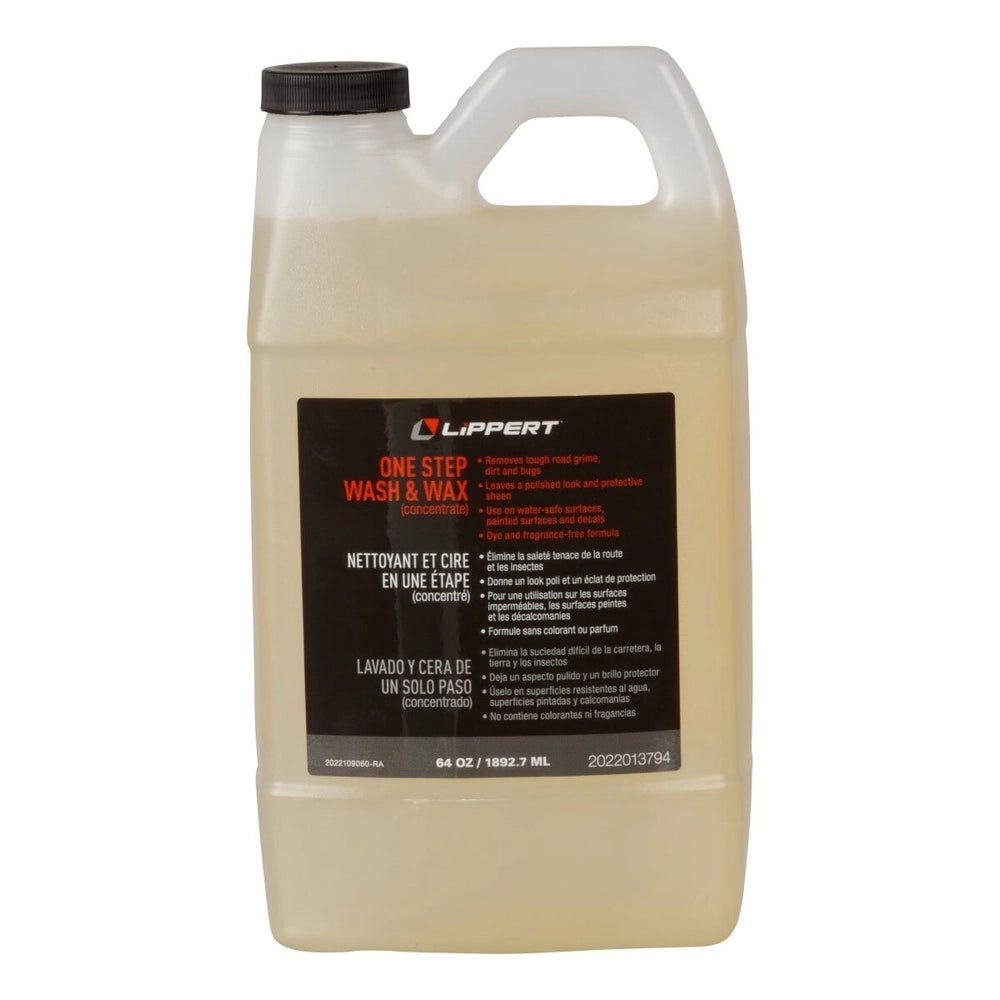 Lippert One Step RV Wash & Wax (Concentrate) - 64 oz.