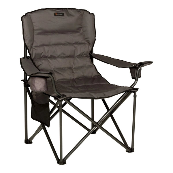 Lippert Campfire Deluxe Folding Chair - Dark Grey