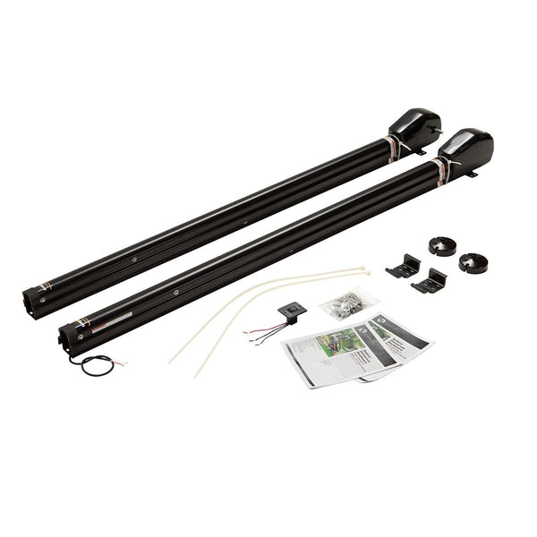 Solera® 3000 Series Universal RV Awning Arms & Hardware Kit - Short, Black