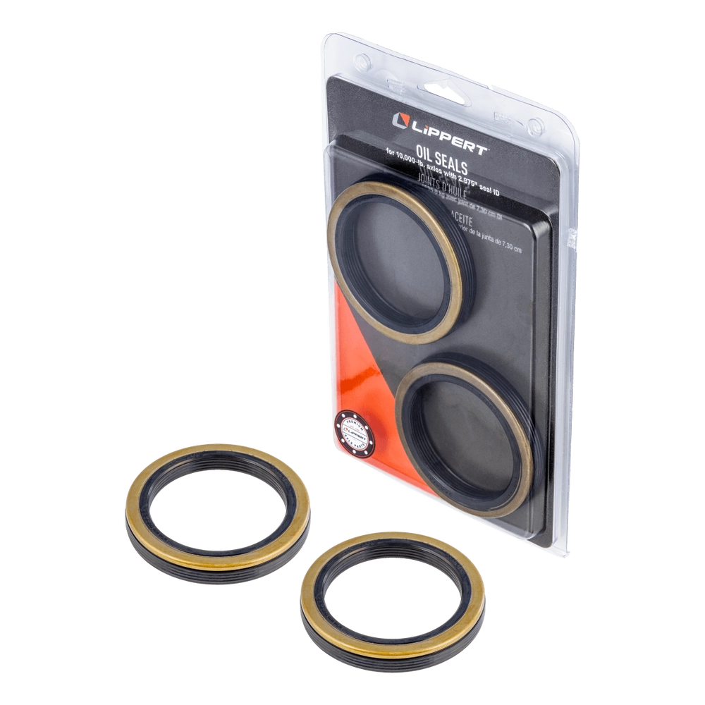Lippert Unitized Oil Seal - 10,000-lb. Axles, 2.875" Spindle Shaft Diameter, 3.875" Hub Bore Diameter (2-Pack)