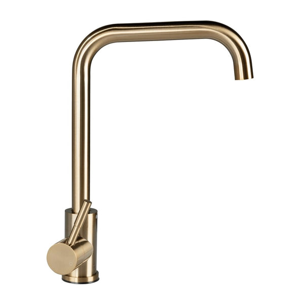 Lippert Flow Max™ Square Gooseneck Faucet - Satin Bronze