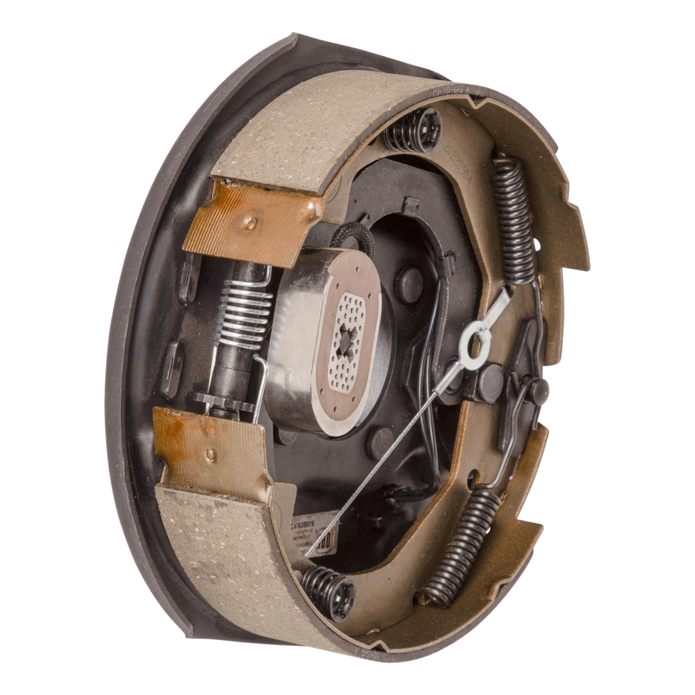 Lippert Forward Self-Adjusting Trailer Brake Assembly - 10" x 2-1/4" Brake Size, 4-Bolt, 4,400-lb. Axles, Left (Driver) Side