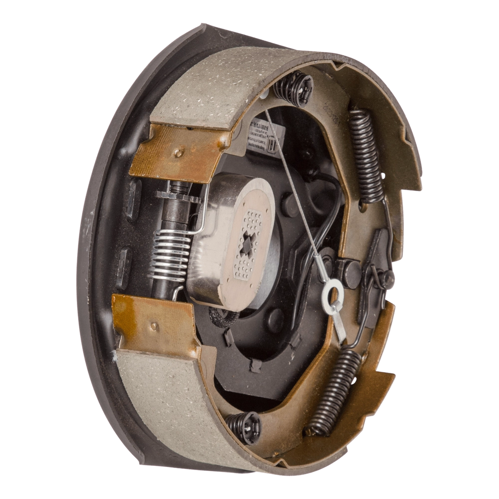 Lippert Forward Self-Adjusting Trailer Brake Assembly - 10" x 2-1/4" Brake Size, 4-Bolt, 4,400-lb. Axles, Right (Passenger) Side