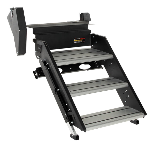 Lippert Solid Step® 4.0 Premium RV Steps with Lift Assist - Triple, 30"