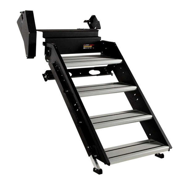 Lippert Solid Step® 4.0 Premium RV Steps with Lift Assist - Quad, 30"