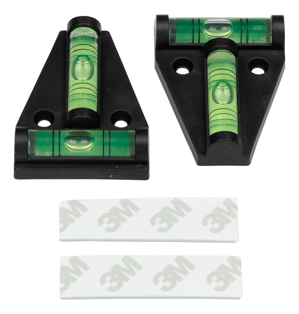LippertCross Check Magnetic Bubble Levels- 2-Pack