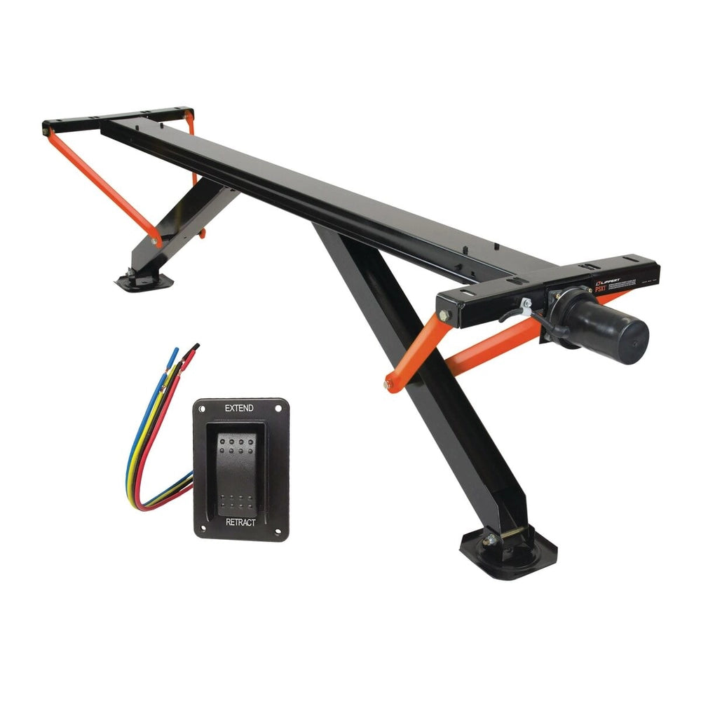 Lippert PSX1® High-Speed RV Power Stabilizer Jack System with Black Switch Kit