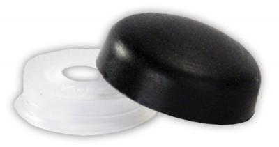 JR Products Universal Black Screw Covers