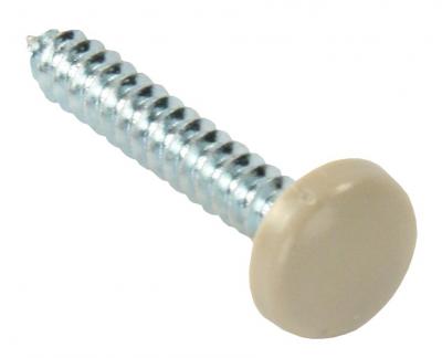 JR Products Kappet Screws w/Covers, Beige