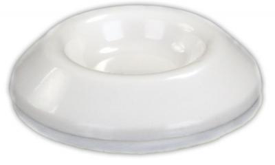 JR Products RV Universal Door Bumper in White