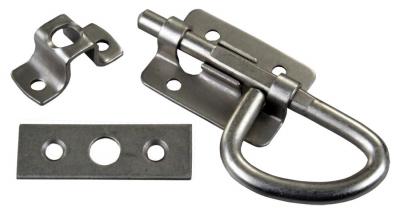 JR Products Universal Metal Latch in Silver- 20665