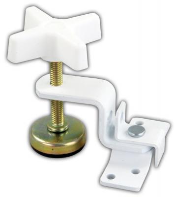 JR Products Fold-Out Bunk Clamp, White
