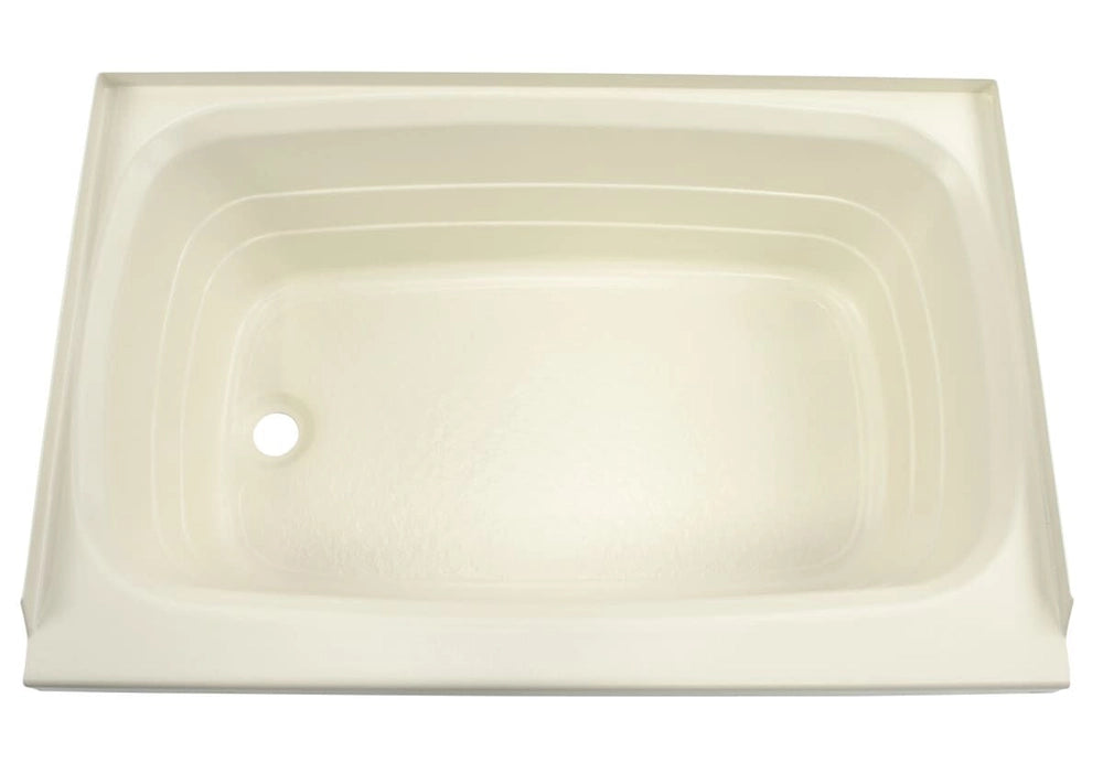 Lippert Bathtub with Left Drain - 24" x 36", Parchment