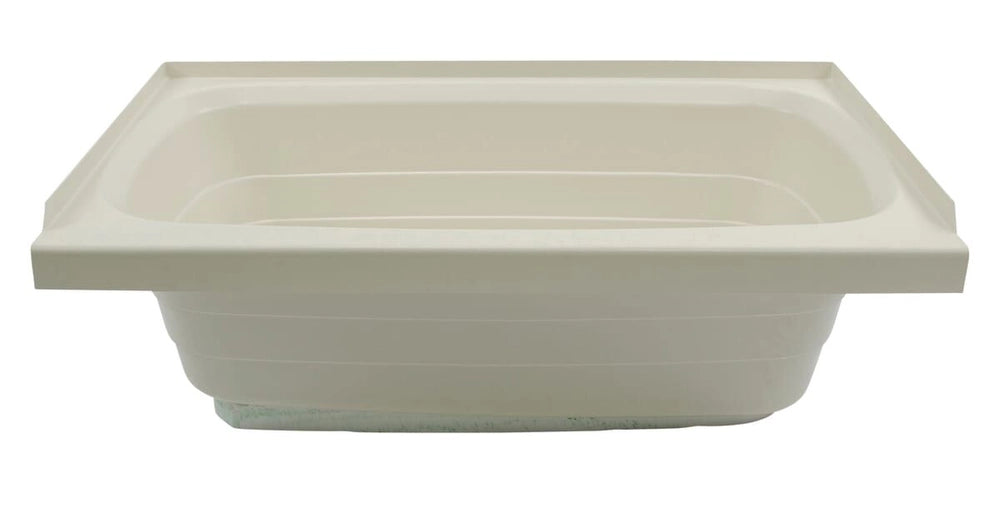 Lippert Bathtub with Right Drain - 24" x 36", Parchment