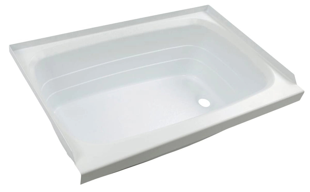 Lippert Bathtub with Right Drain - 24" x 36", White