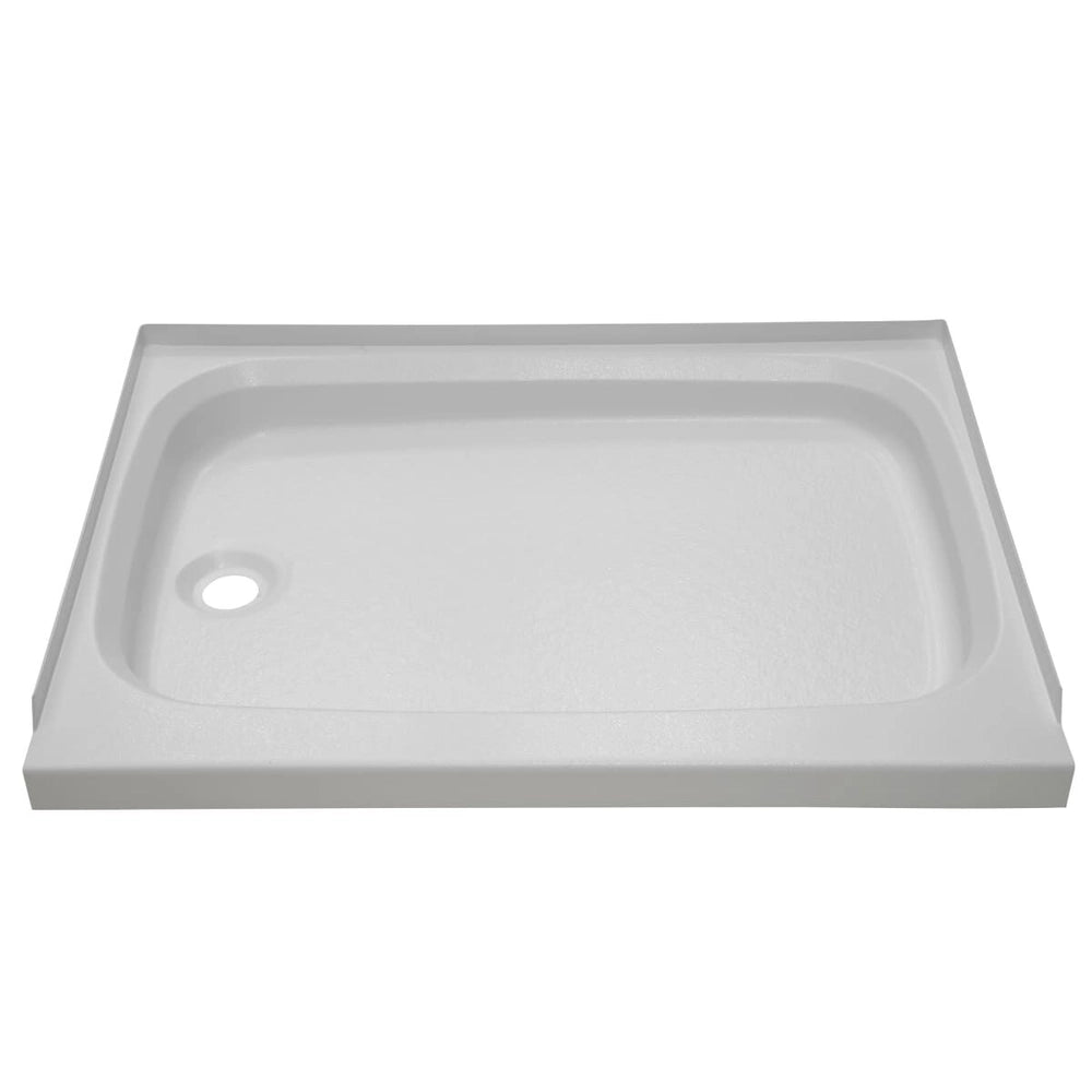 Lippert RV Shower Pan with Left Drain - 24" x 32" White